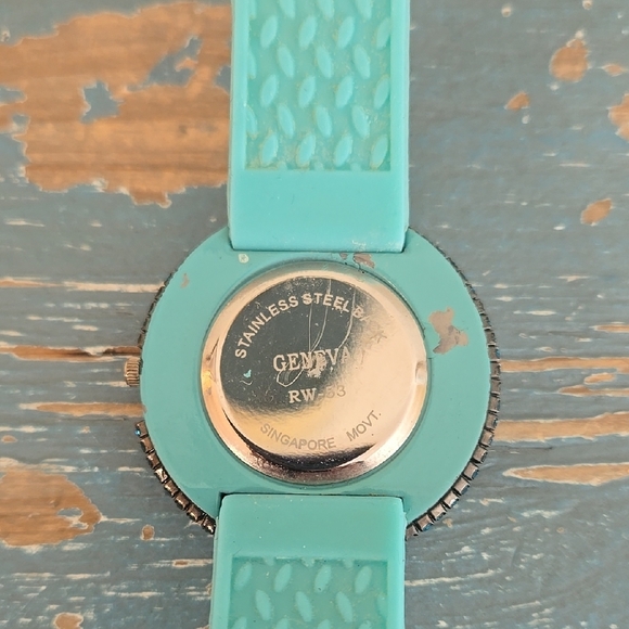 ✨️ Geneva Blue Rhinestone Watch - Picture 3 of 6